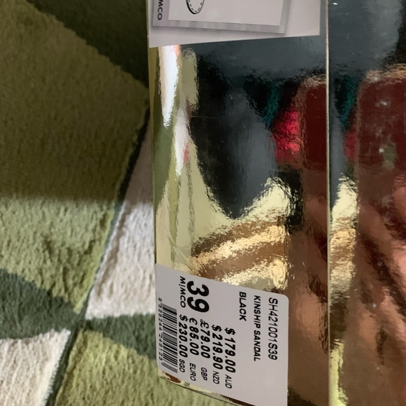 Mimco black studded gladiator kinship sandals - Picture 4 of 5